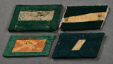 German WWII Lot of Four Single Customs Officials Collar Tabs