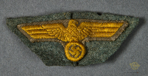 Veteran Bring Back German WWII Coastal Artillery M38 Cap Eagle