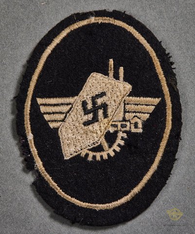 German WWII Rare Factory Guard Leader’s Patch
