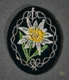 German WWII Edelweiss Gebirgsjäger Patch