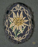 German WWII Edelweiss Gebirgsjäger Patch