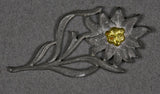 German WWII Edelweiss Insignia for Mountain M43 Field Cap