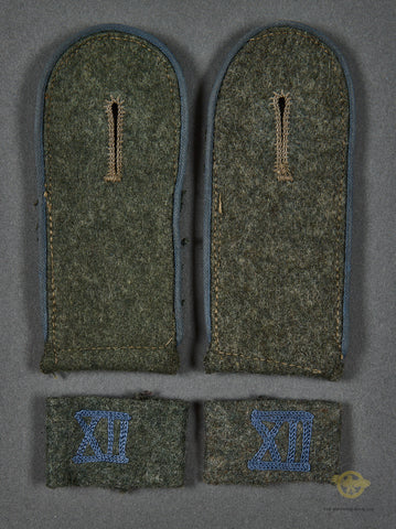 German WWII Army Shoulder Boards for Motorized Transport-