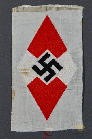 German WWII Hitler Youth Sleeve Diamond