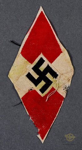 German WWII Hitler Youth Sleeve Diamond