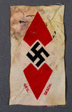 German WWII Hitler Youth Sleeve Diamond