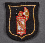 German WWII Waffen SS Italian Volunteer’s Sleeve Shield