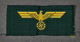 German WWII Coastal Artillery M43 Cap Eagle