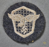 German WWII Luftwaffe Specialty Patch for Motor Vehicle Driver (Transport)