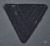 German WWII Luftwaffe Rank Chevron for Obergefreiter