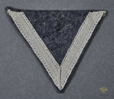 German WWII Luftwaffe Rank Chevron for Gefreiter