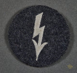 German WWII Luftwaffe Specialty Patch for Signals Personnel