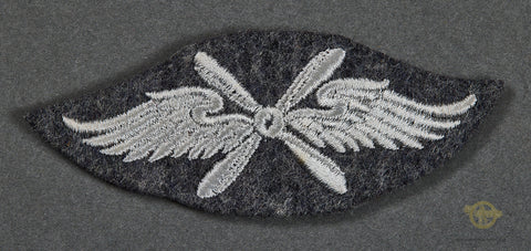 German WWII Luftwaffe Specialty Patch for Flying Personnel
