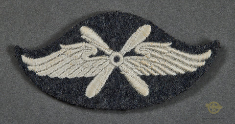 German WWII Luftwaffe Specialty Patch for Flying Personnel