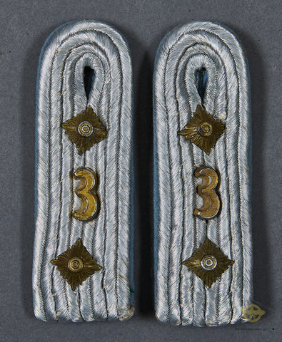 German WWII Army Captain Rank Shoulder Boards