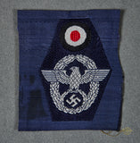Third Reich German Fire-Police Other Ranks M43 Field Cap Insignia