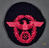 German WWII Fire Police Sleeve Insignia