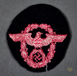 German WWII Fire Police Sleeve Insignia