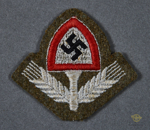 German WWII Labor Korps Cap Insignia