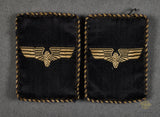 German WWII Set of Reichsbahn Railway Collar Tabs