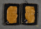 German WWII Set of Reichsbahn Railway Collar Tabs