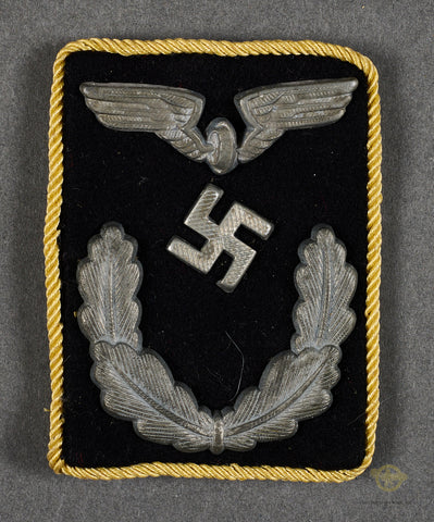 German WWII Single Collar Tab for Reichsbahn (RBD) Official