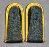 German WWII SS Cavalry Slip on Shoulder Board Set