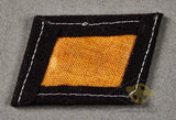 German WWII Final Pattern SS Collar Tab for 15.Waffen-Grenadier-Division der SS (lettische [Latvian]-Nr. 1)