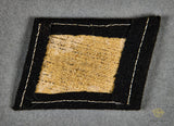 German WWII Final Pattern SS Collar Tab for 15.Waffen-Grenadier-Division der SS (lettische [Latvian]-Nr. 1)