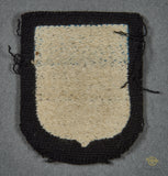 WWII German SS Volunteer Sleeve Shield in BeVo for Estonia
