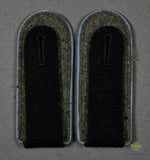 German WWII Waffen-SS EM Slip on Shoulder Boards