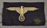 Veteran Bring Back German WWII SS Tropical Sleeve Eagle