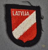 German WWII Latvian Volunteer Sleeve Shield