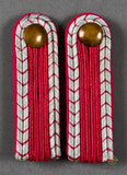 German WWII Fire/Police NCO Set of Clip On Shoulder Boards