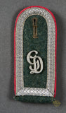 WWII German NCO Single Slip-on Shoulder Board for Großdeutschland Panzer NCO