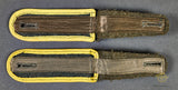 German WWII Army Enlisted Man’s Signals Slip on Shoulder Boards