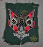 Veteran Bring Back German WWII Army Panzer Standard Bearer’s Sleeve Patch