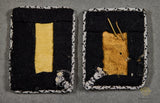German WWII Set of Bezirksführer Collar Tabs