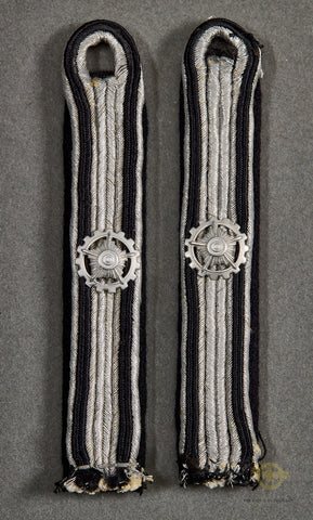 German WWII TeNo Sew In Shoulder Board Set for Kameradschaftsführer