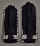 German WWII Set of Slip On TeNo Shoulder Boards for Vormann