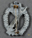 German WWII Infantry Assault Badge in Silver