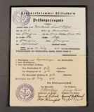 German WWII Journeyman’s Craftsman Examination Certificate