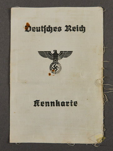 German WWII Deutsche Reich ID Card