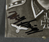 German WWII Signed Photo of Knights Cross Winner Wilhelm "Willy" Keipp