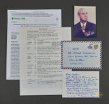German WWII Signed Photo of Knights Cross Winner Rear Admiral Friedrich Kemnade