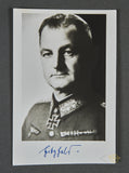 Signed Photo of Knights Cross Winner Otto Maximilian Hitzfeld