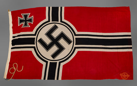 German WWII Kriegsmarine Battle Flag