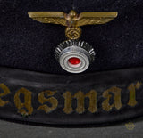 WWII German Kriegsmarine “Donald Duck” Tally Cap