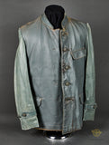 WWII German Kriegsmarine Foul Weather Leather Coat/Trousers. Veteran Family Acquired