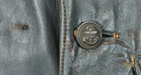 WWII German Kriegsmarine Foul Weather Leather Coat/Trousers. Veteran Family Acquired